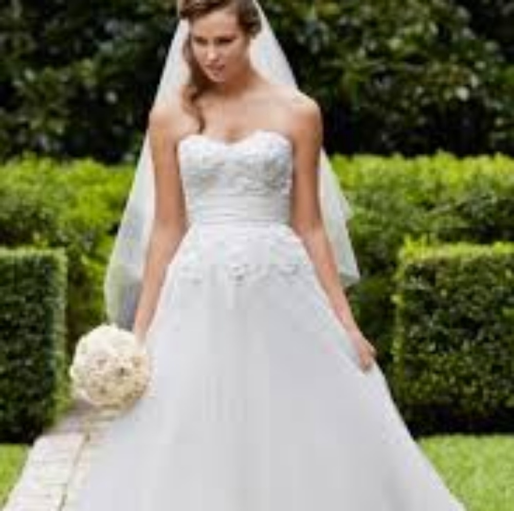 Ivory wedding dress new with tags - Picture 5 of 7